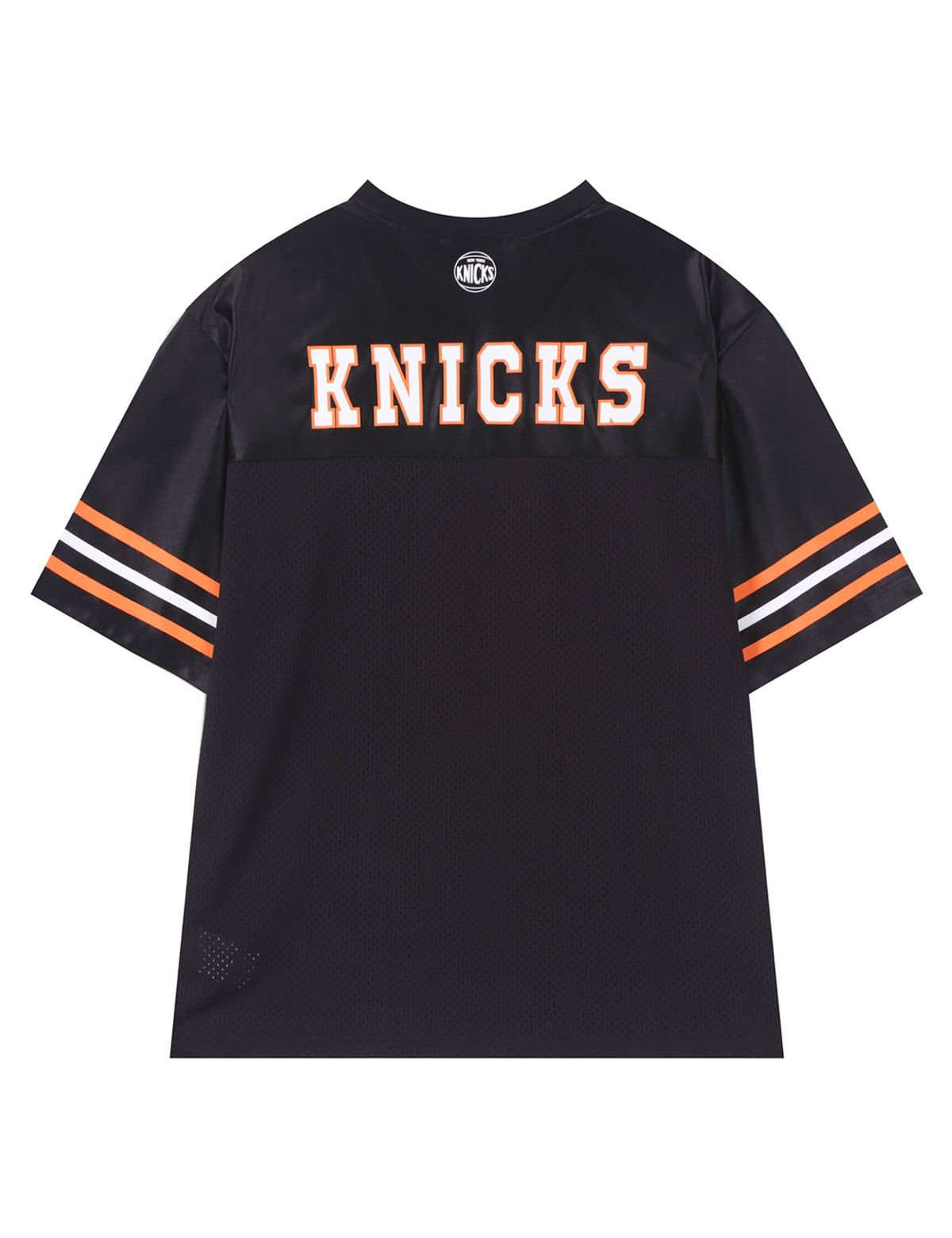 엔비에이(NBA) HWC NYK 5부 메쉬 반팔 티셔츠(N252TS852P) 블랙