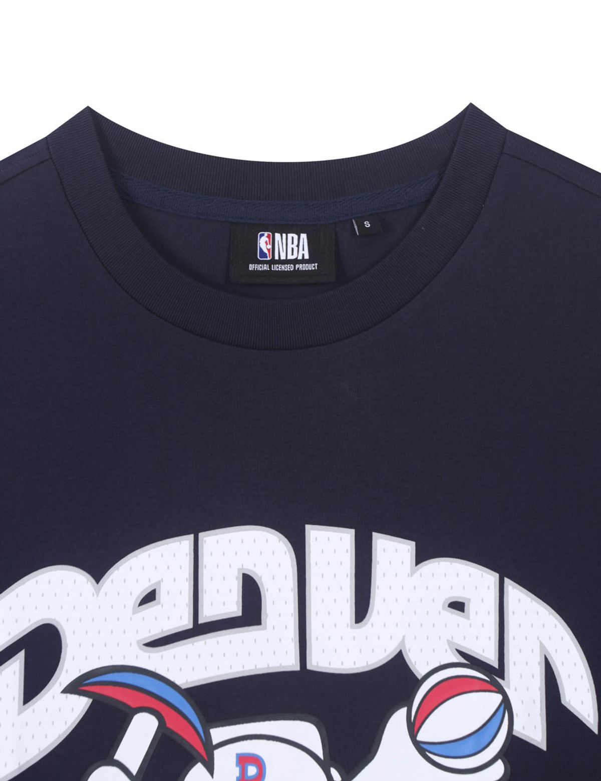엔비에이(NBA) HWC DEN 그래픽 반팔 티셔츠(N252TS851P) 네이비