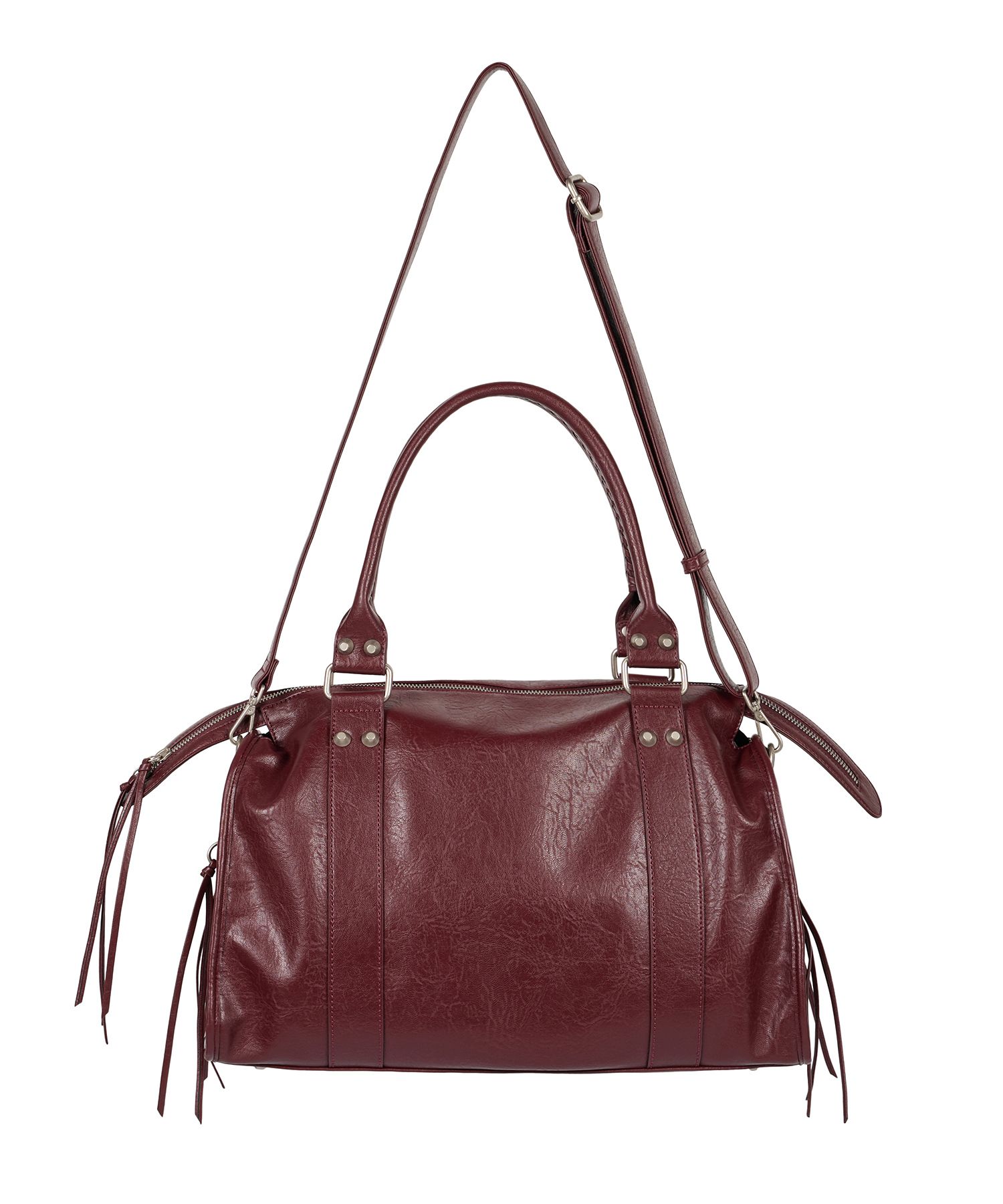 韓国商品/ROCKCAKE Big Diaz Bag MUSINSA | ROCKCAKE Big Diaz Bag - Burgundy