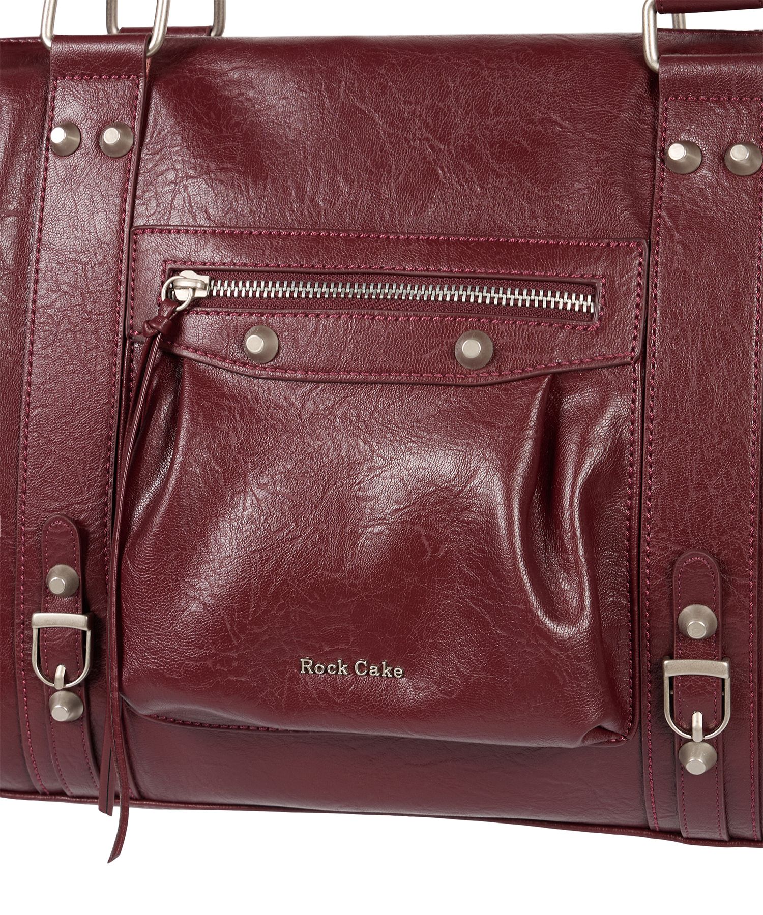 MUSINSA公式 | ROCKCAKE Big Diaz Bag - Burgundy