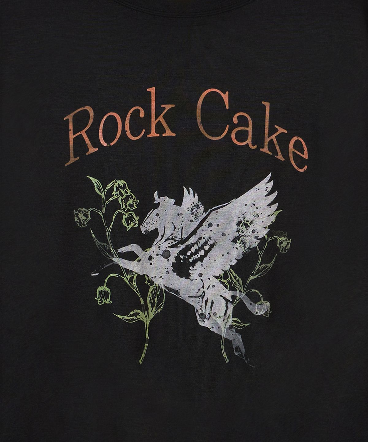 락케이크(ROCKCAKE) The Liberty Mesh Top - Black