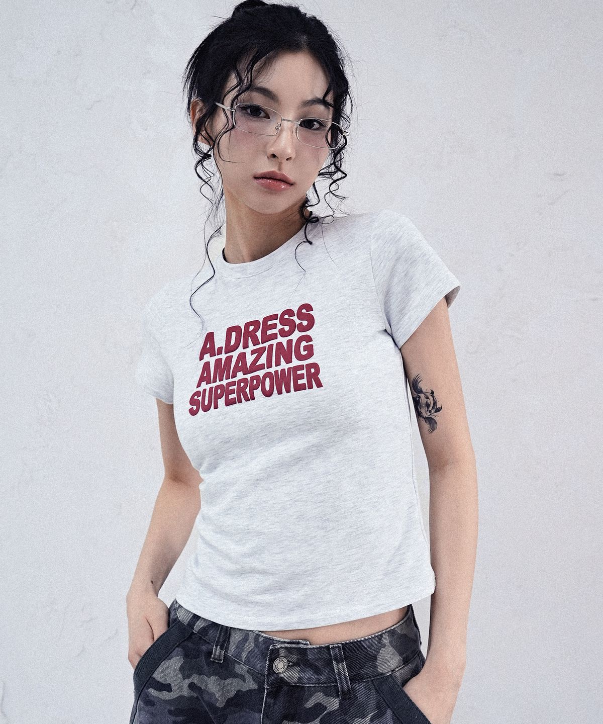 어반드레스(AVANDRESS) Bubble Crop T-shirt - 8COL