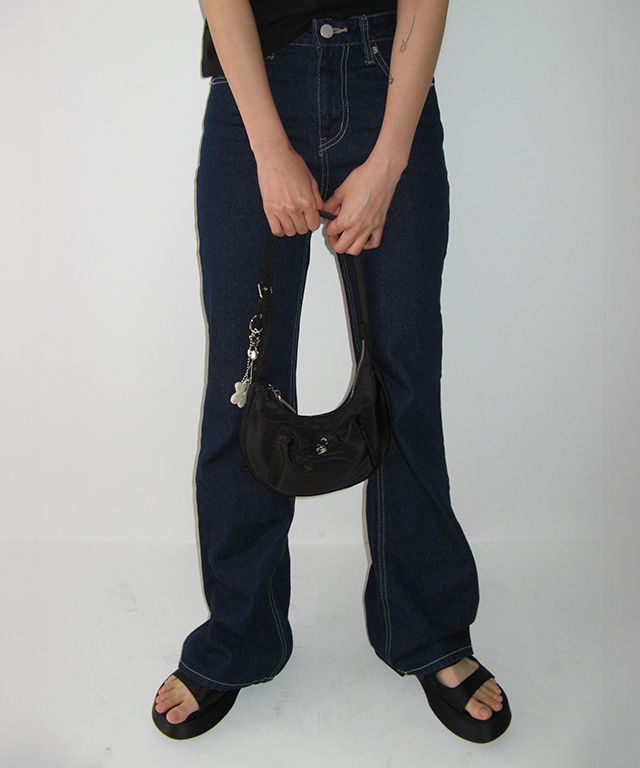 MUSINSA公式 | RONRON BACK HEART STITCH POCKET BOOTSCUT DENIM