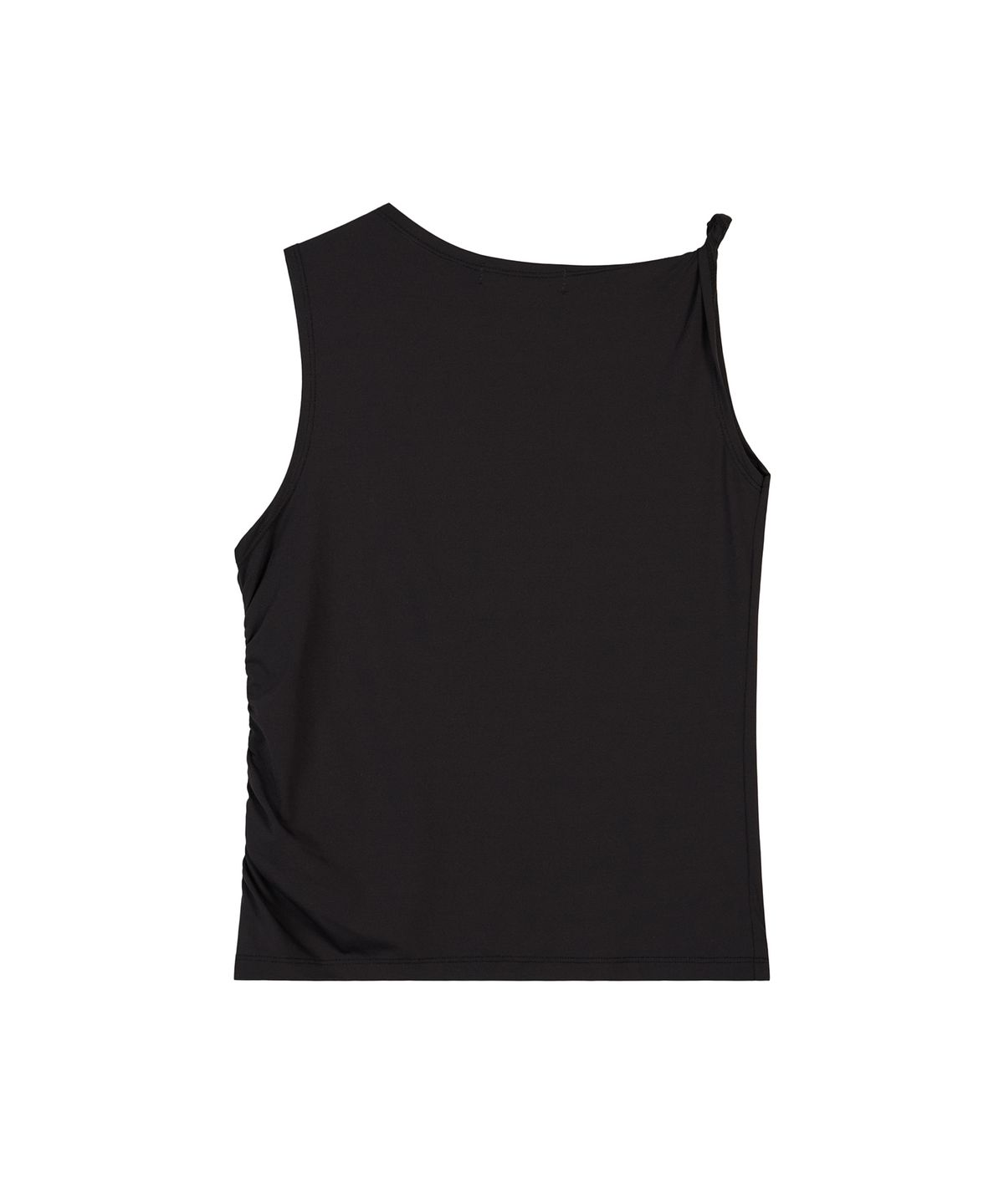 락케이크(ROCKCAKE) Drop Shoulder Twist Top - Black