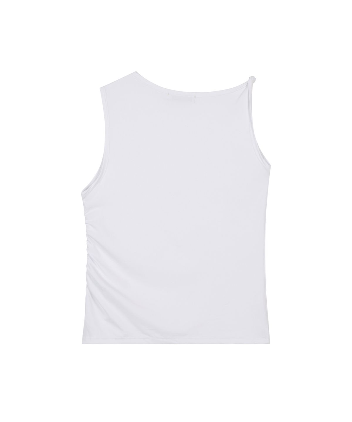 락케이크(ROCKCAKE) Drop Shoulder Twist Top - White
