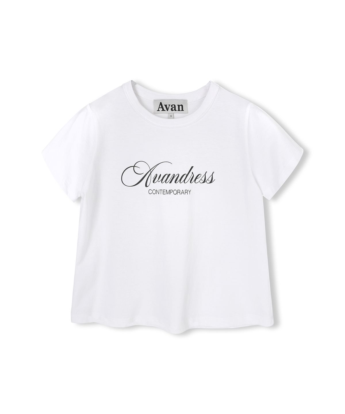 어반드레스(AVANDRESS) CREW Crop Tee - 2COL