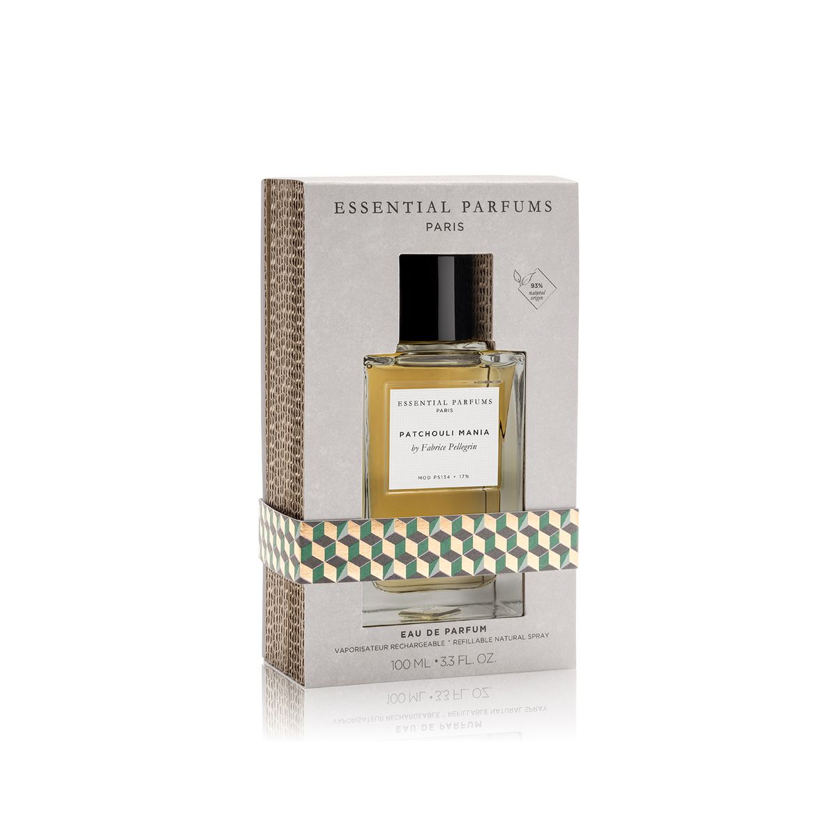 에센셜 퍼퓸(ESSENTIAL PARFUMS) 패출리 마니아 바이 파브리스 펠레그린 오 드 퍼퓸 100ml [증정] 랜덤 바이알 (2ml*2종)