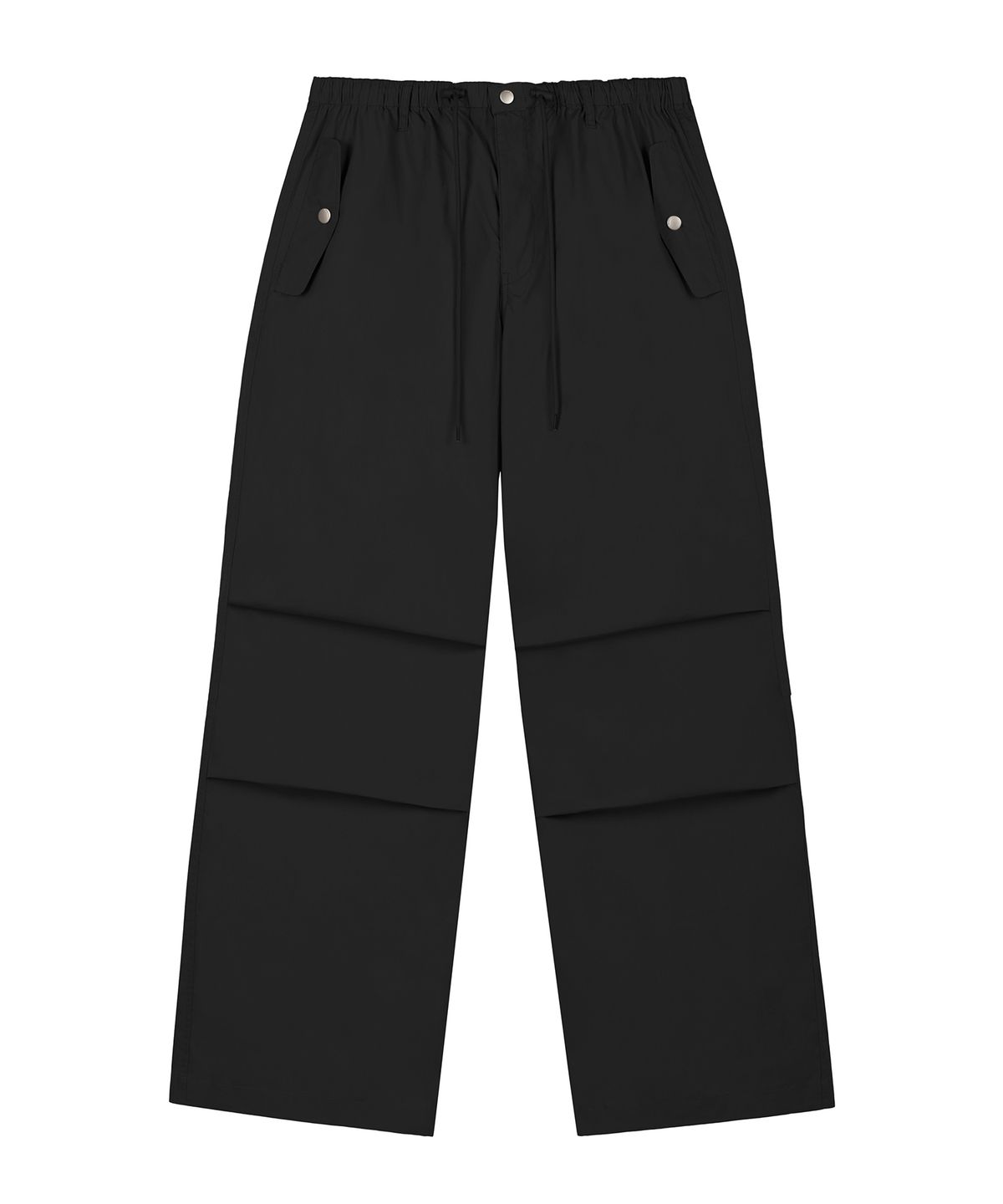 락케이크(ROCKCAKE) Track Pocket Pants - Black