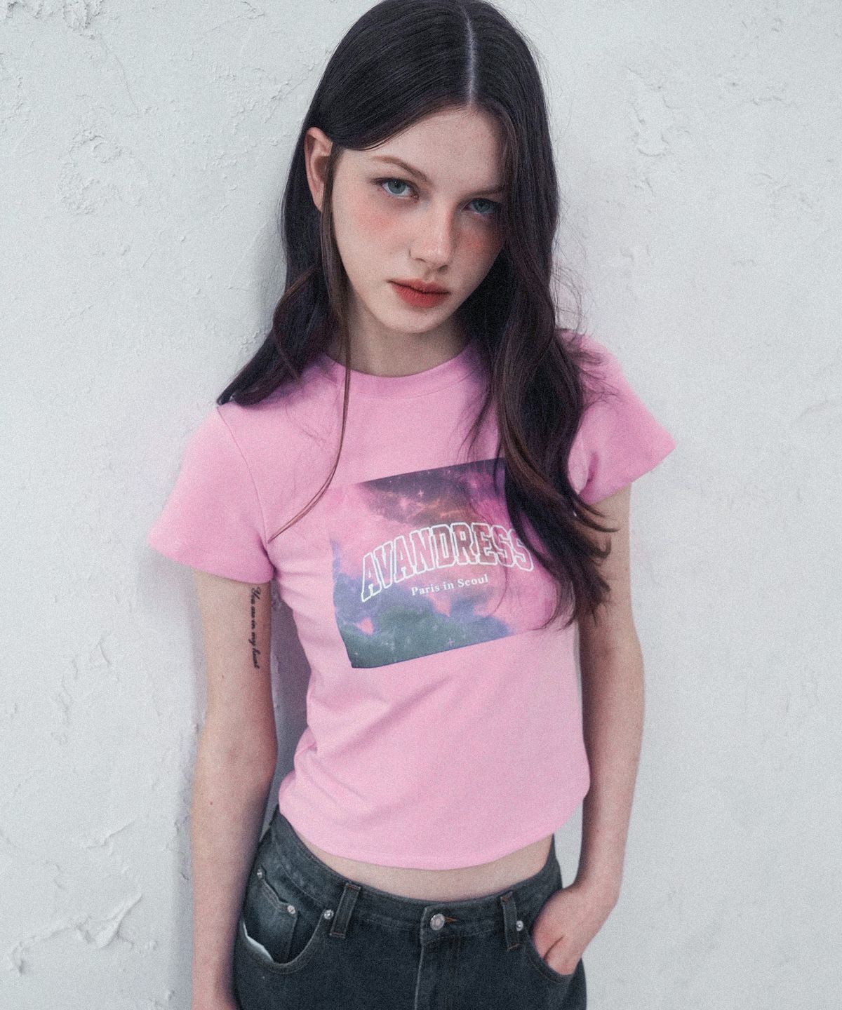 어반드레스(AVANDRESS) Sea Crop T-shirt - 3COL