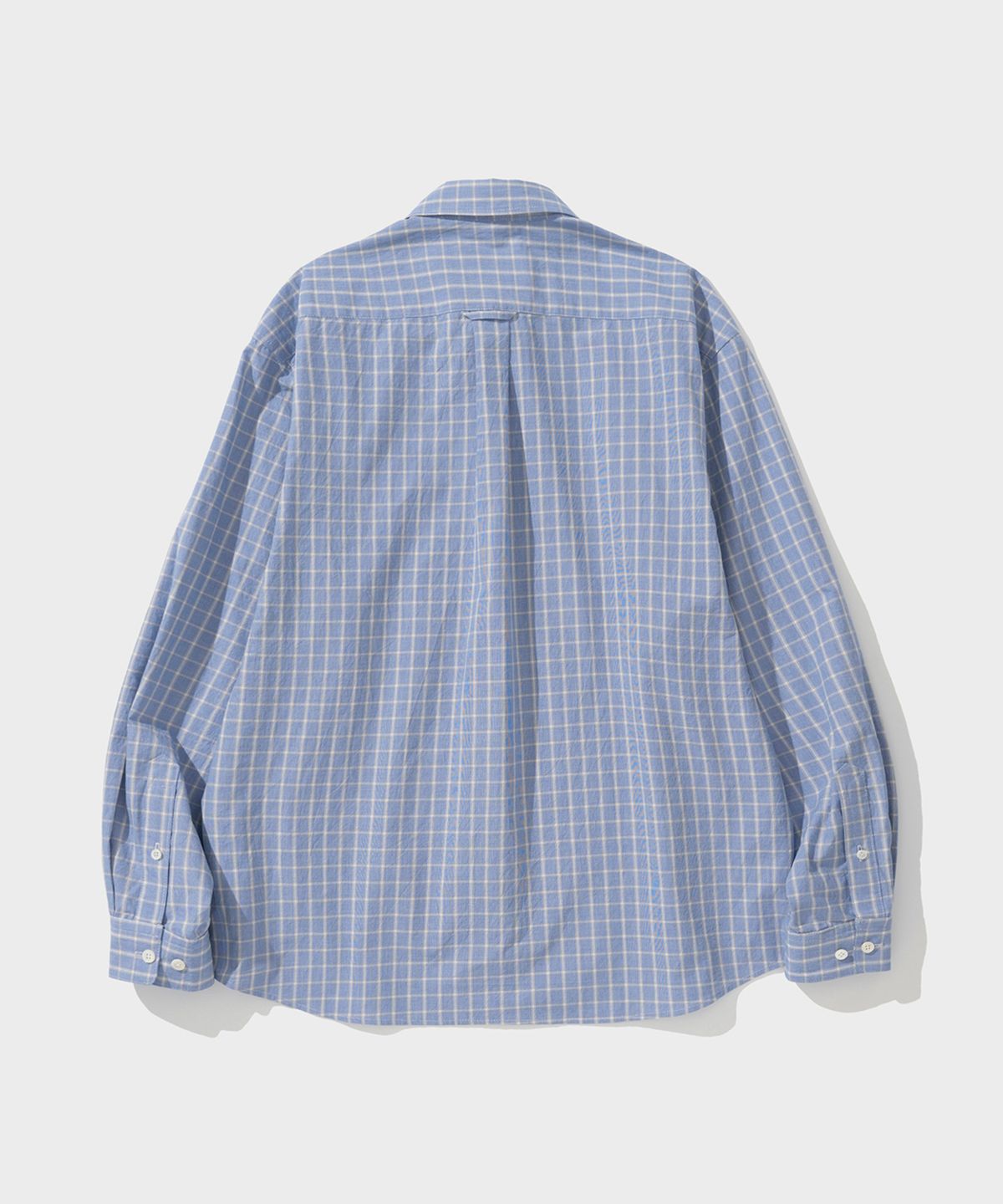 셔터(SHIRTER) ARCHE SHIRT (CHECK BLUE)
