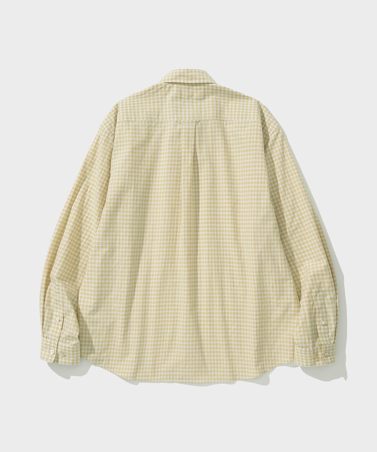 셔터(SHIRTER) ARCHE SHIRT (CHECK YELLOW)