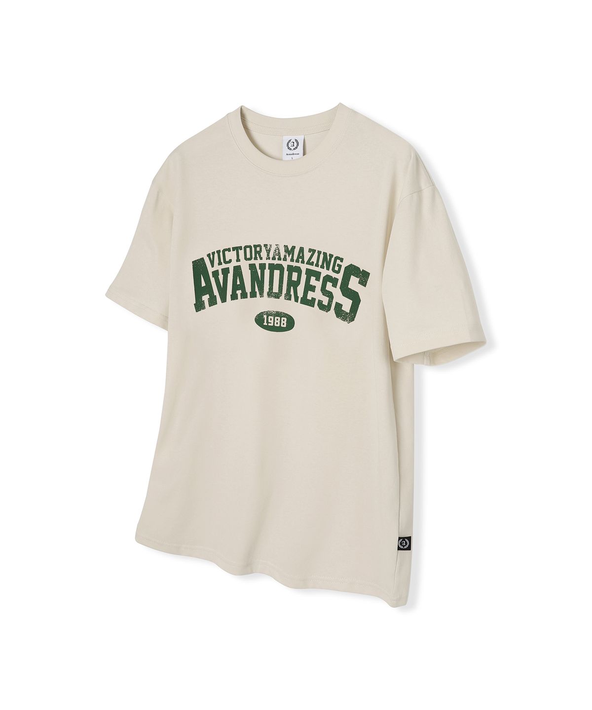 어반드레스(AVANDRESS) Vintage Crack Hero Loosefit T-shirt - 5COL