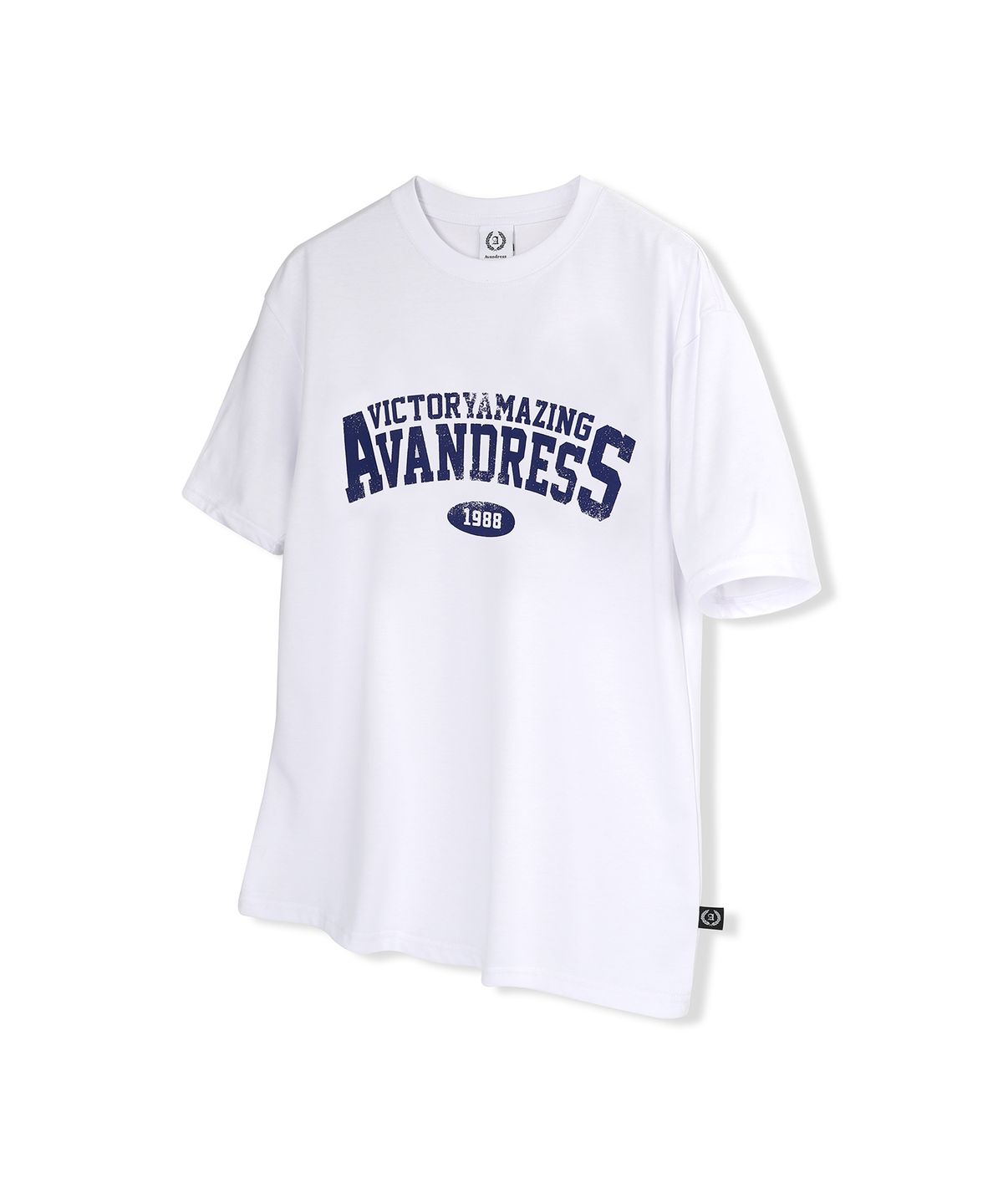 어반드레스(AVANDRESS) Vintage Crack Hero Loosefit T-shirt - 5COL