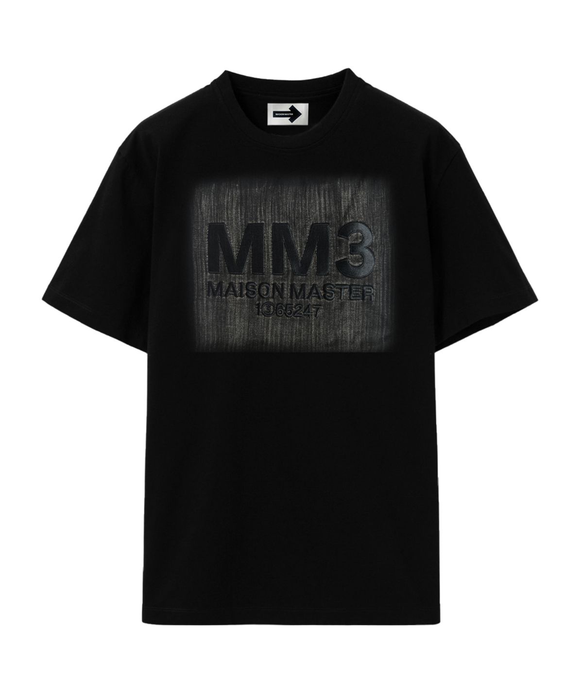 메종마스터(MAISON MASTER) MM3 피그먼트 로고 티셔츠