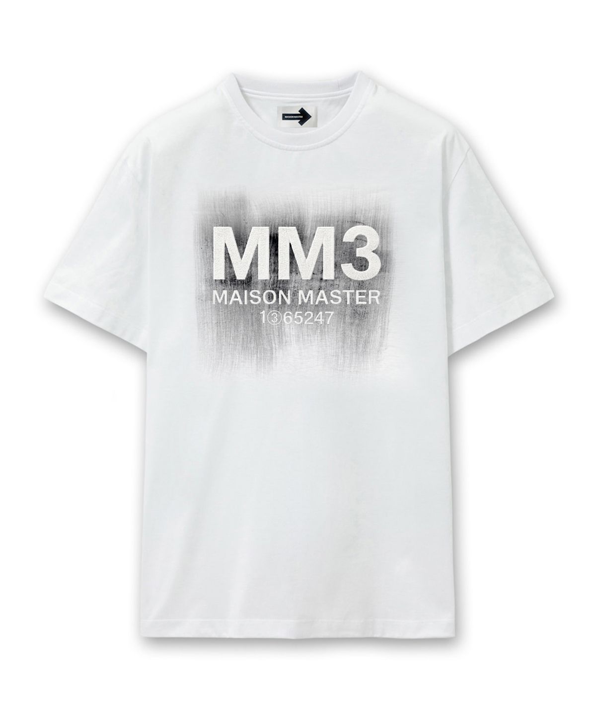 메종마스터(MAISON MASTER) MM3 피그먼트 로고 티셔츠