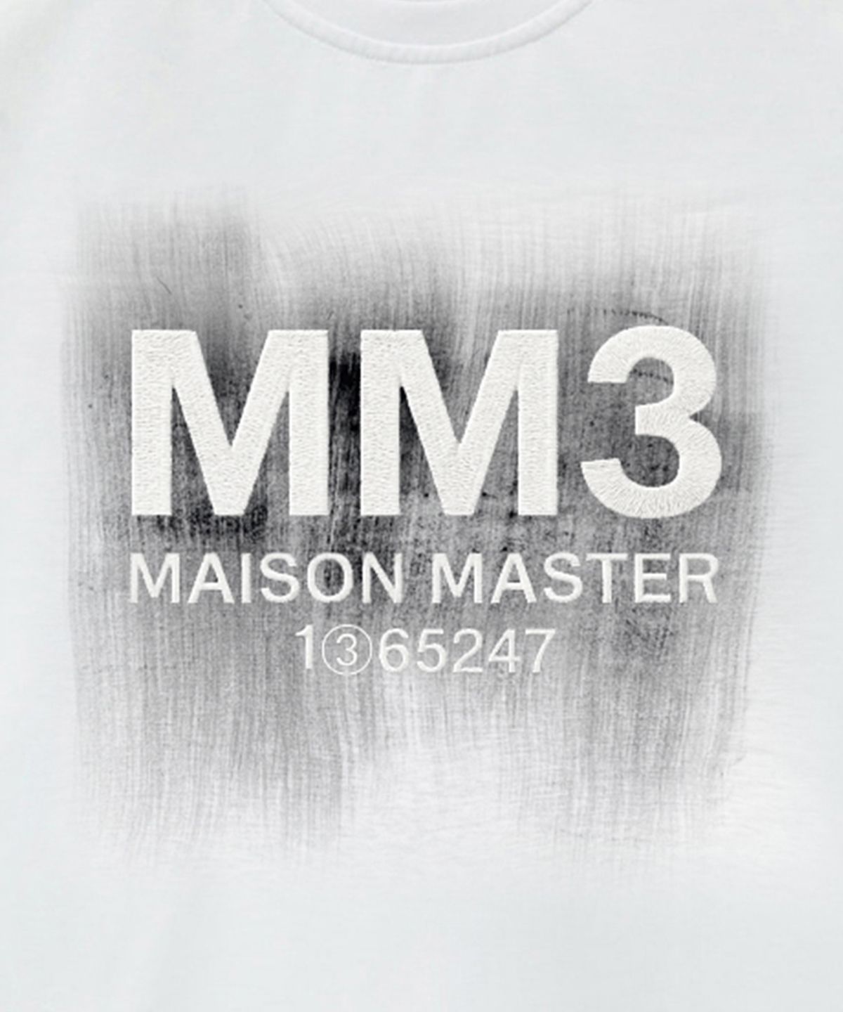 메종마스터(MAISON MASTER) MM3 피그먼트 로고 티셔츠