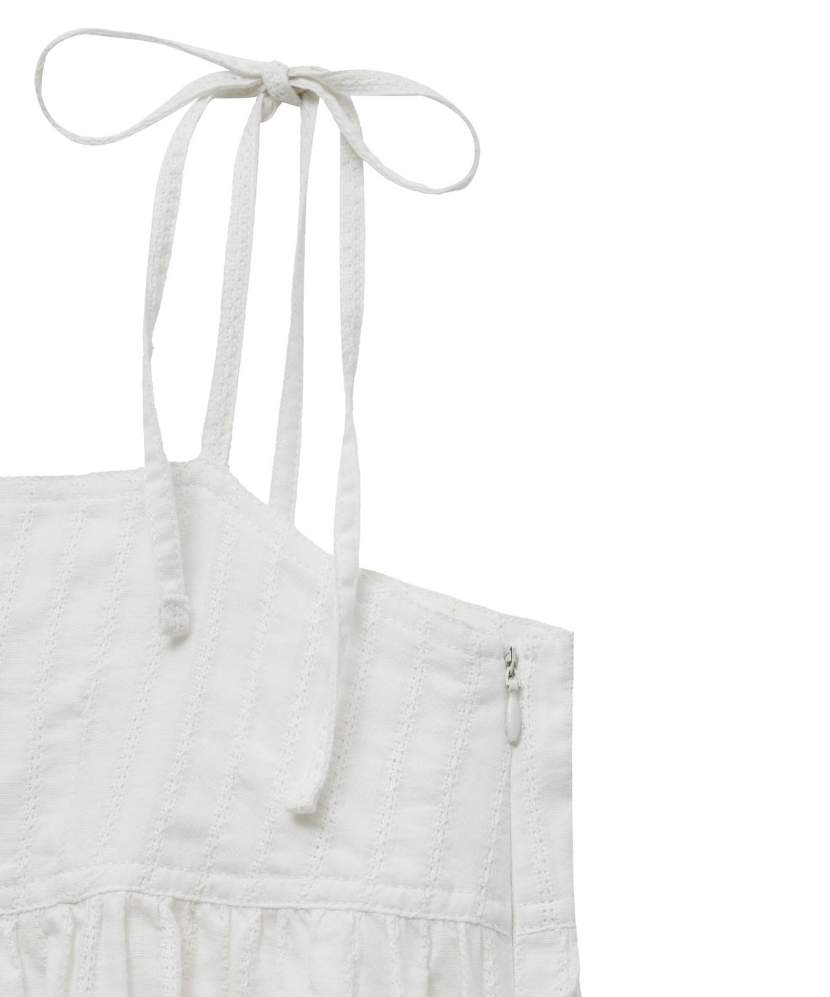 데이지신드롬(DAISY SYNDROME) CAMISOLE SHIRRING BLOUSE white