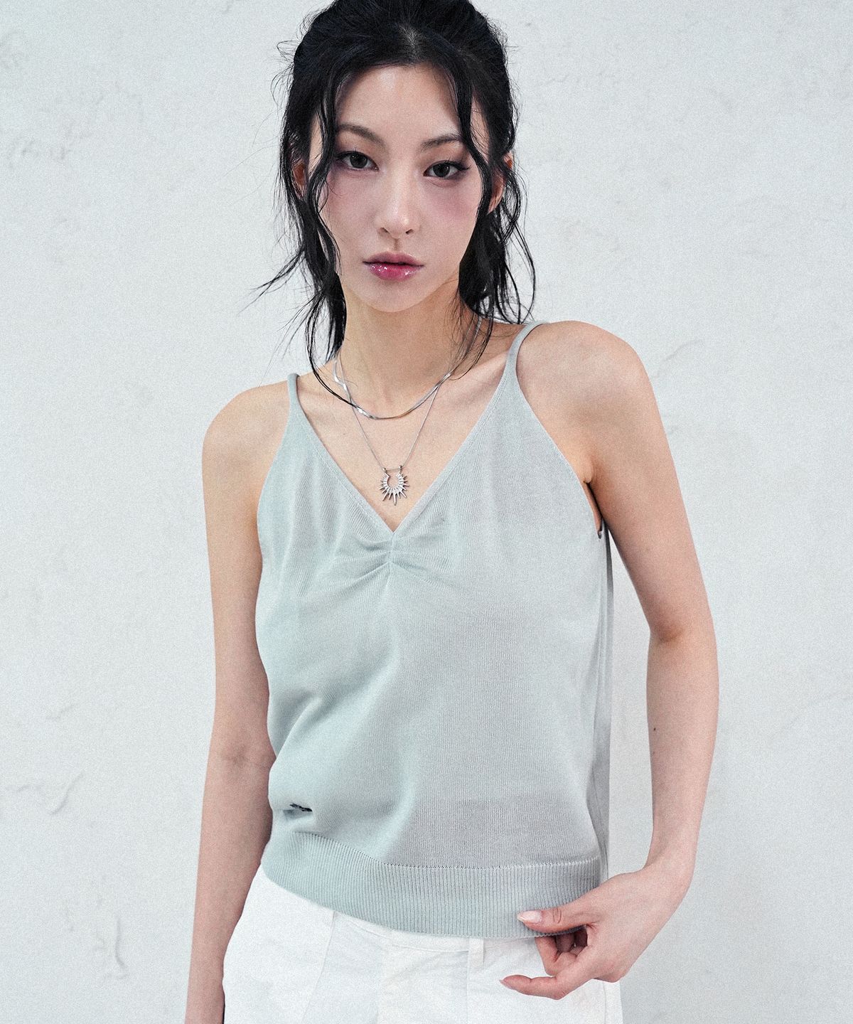 어반드레스(AVANDRESS) Vera Shirring Sleeveless Knit - 6COL