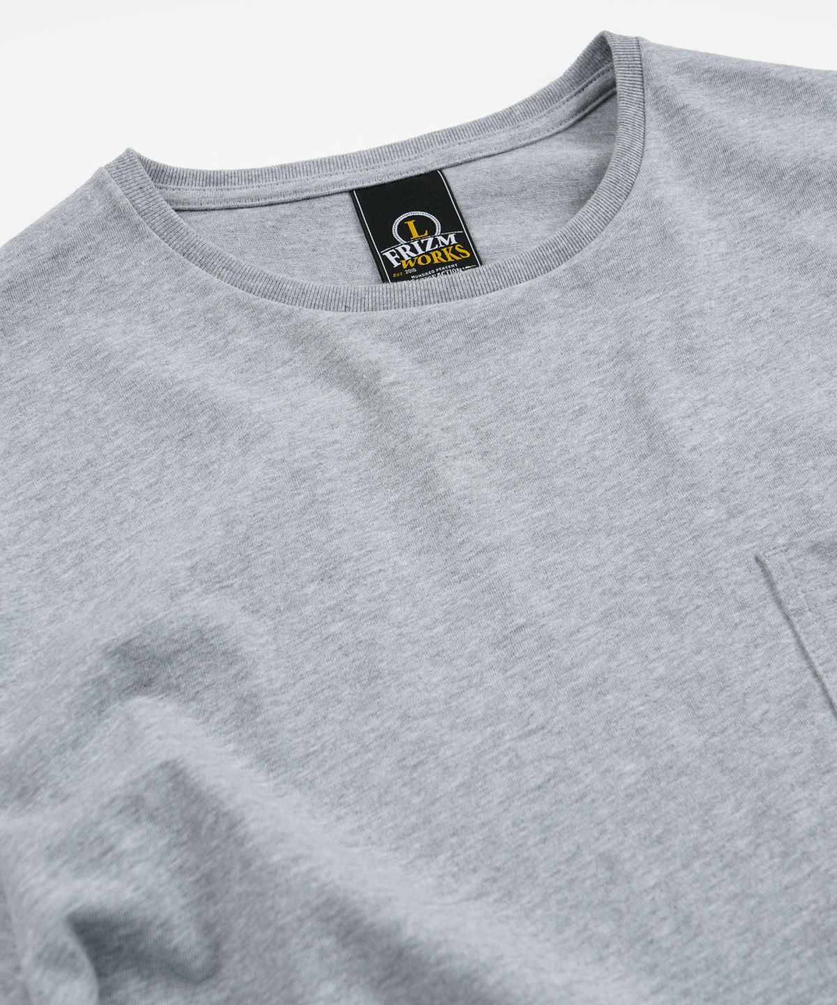 프리즘웍스(FRIZMWORKS) POCKET LOOP TEE _ GRAY