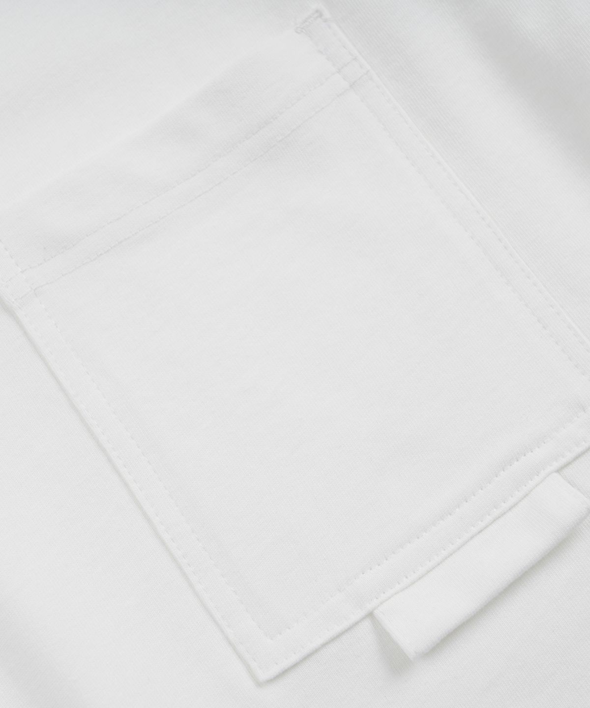 프리즘웍스(FRIZMWORKS) POCKET LOOP TEE _ WHITE