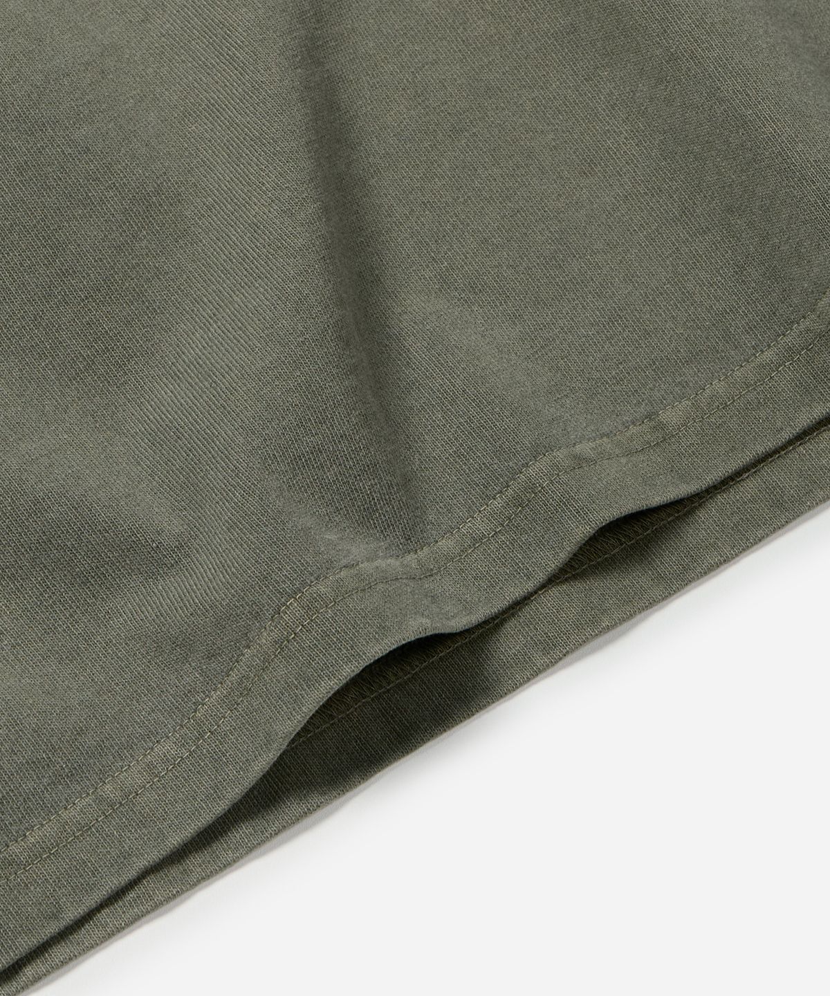 프리즘웍스(FRIZMWORKS) TROPHY PIGMENT DYEING TEE _ OLIVE