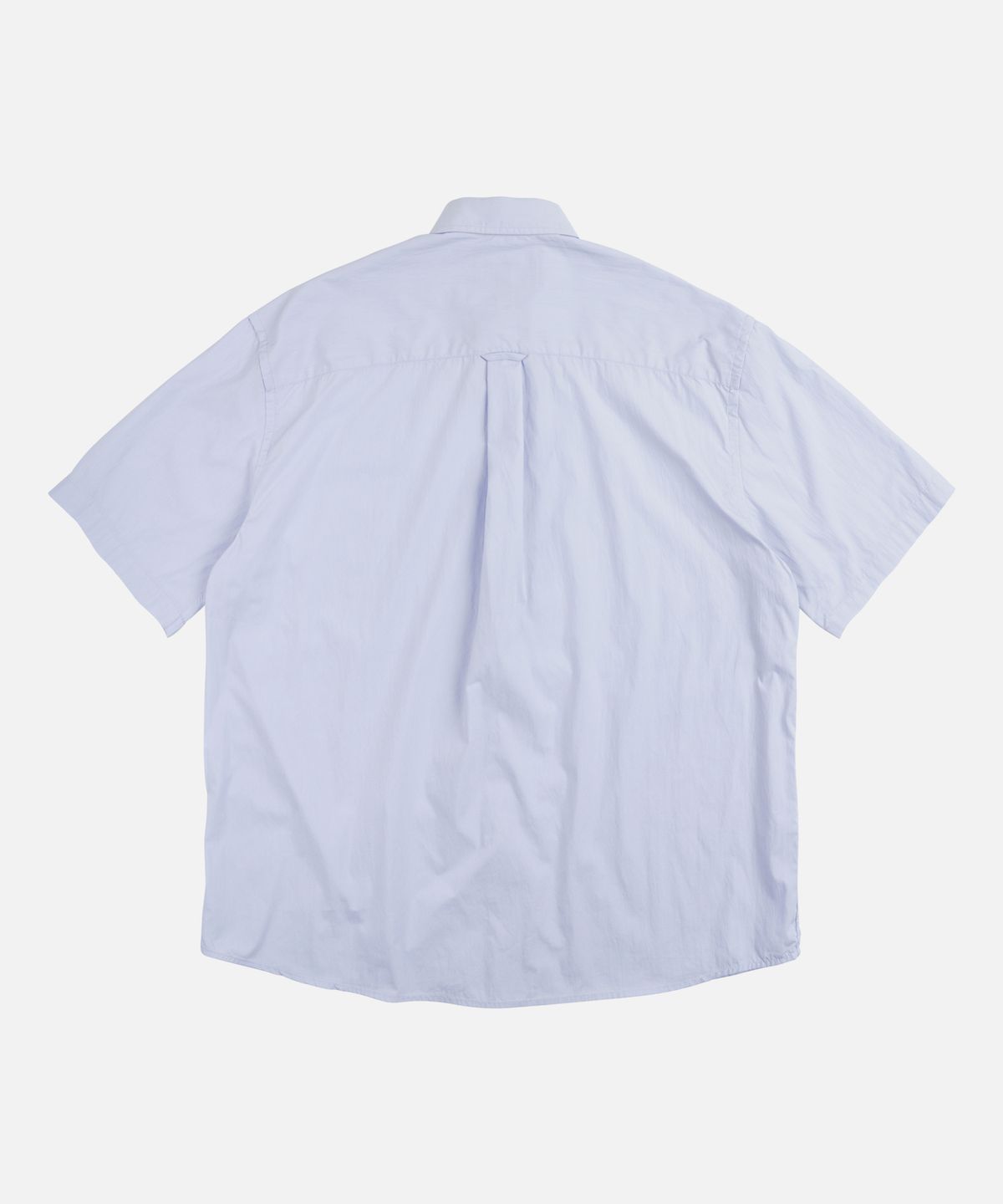 프리즘웍스(FRIZMWORKS) FEATHER CN RELAXED HALF SHIRT _ SKY BLUE