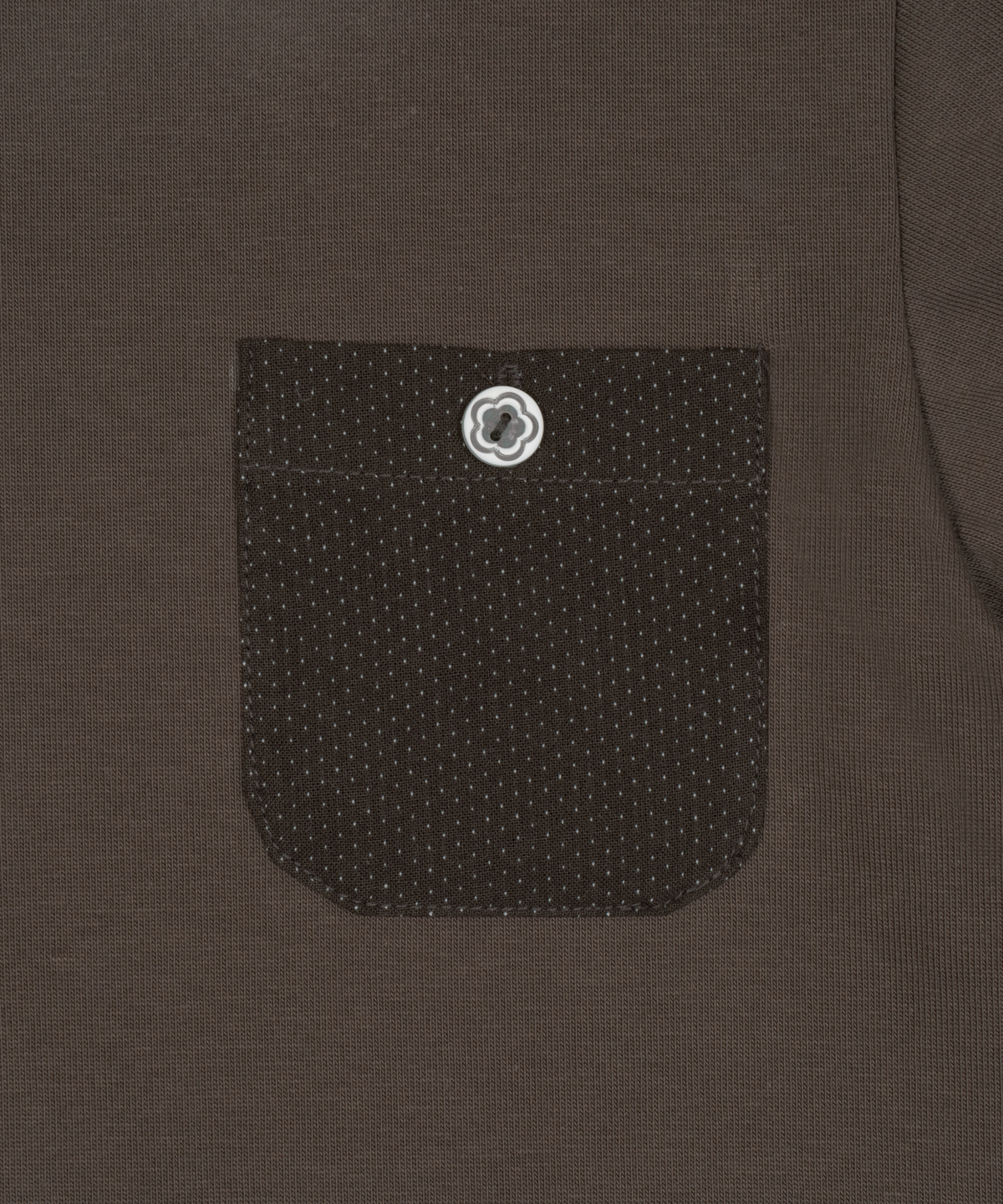 더콜디스트모먼트(THE COLDEST MOMENT) TCM button mini pocket T (brown)