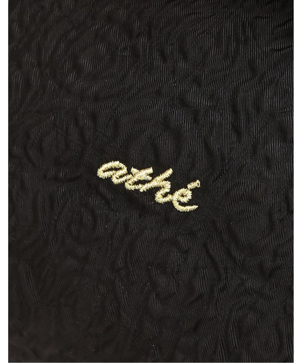 아떼 바네사브루노(ATHE VANESSABRUNO) [FRILL] 블랙 체인 백팩 겸 숄더백 M AABA6E710BK