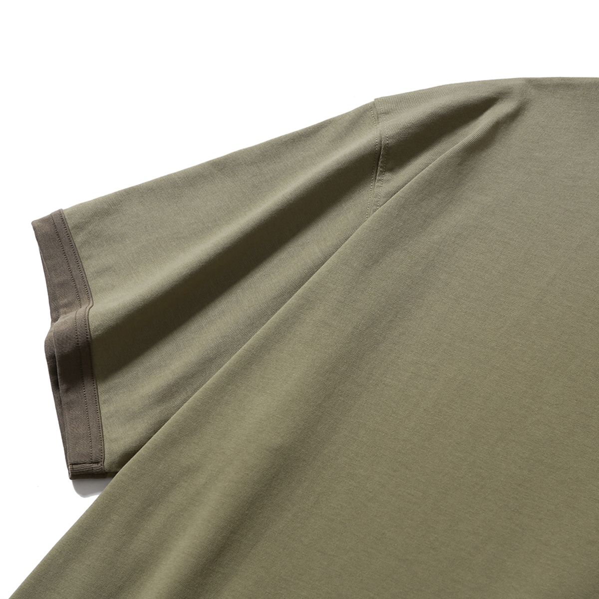 모이프(MOIF) [SS25] RINGER H/S TEE / OLIVE GRAY