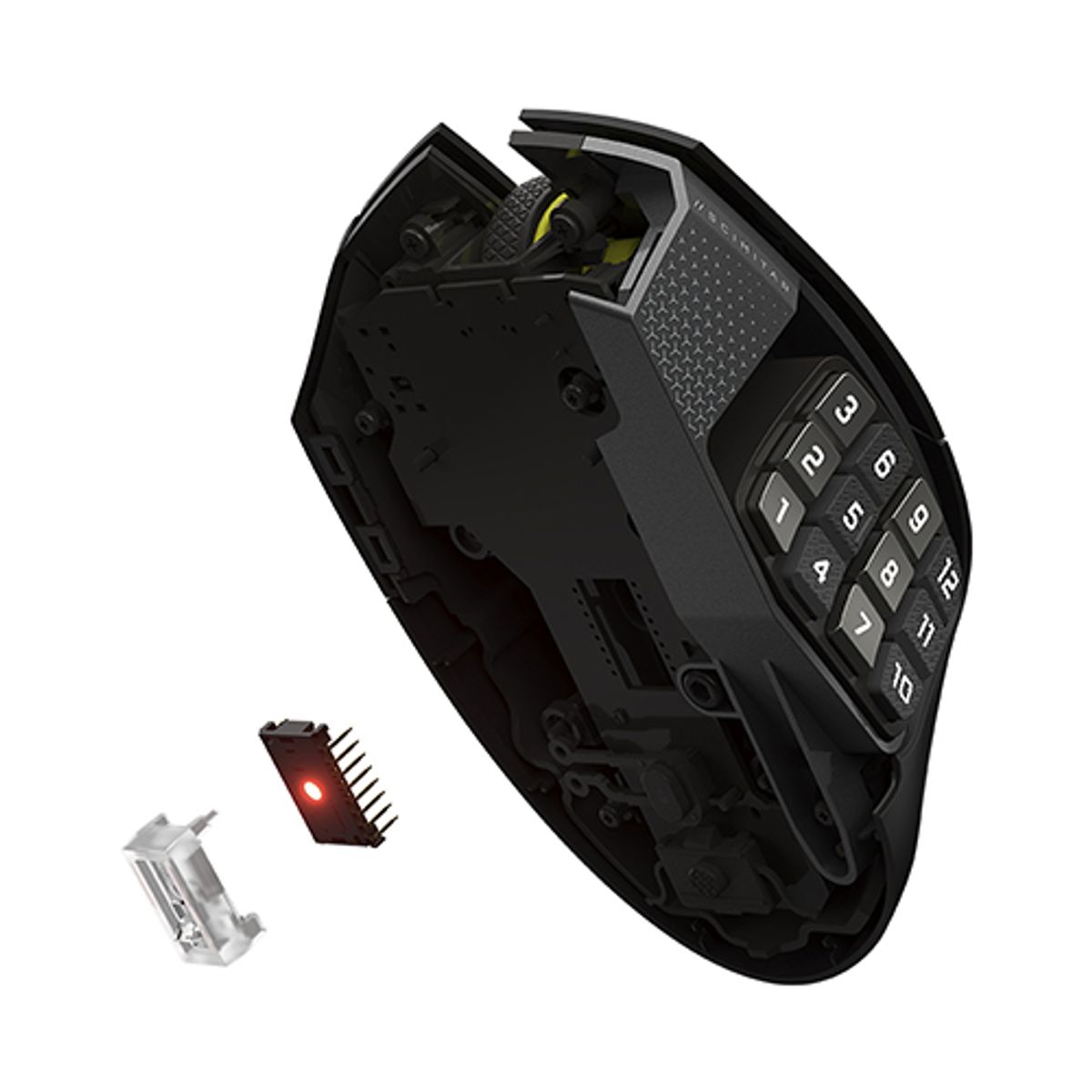 커세어(CORSAIR) SCIMITAR RGB 엘리트 무선 SE 건메탈