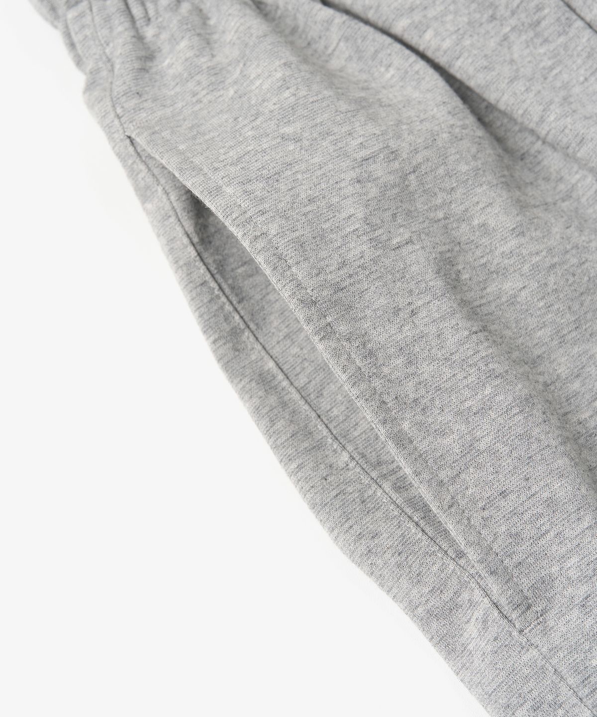 토피(TOFFEE) 원턱 스웻 버뮤다 팬츠 (MELANGE GREY)