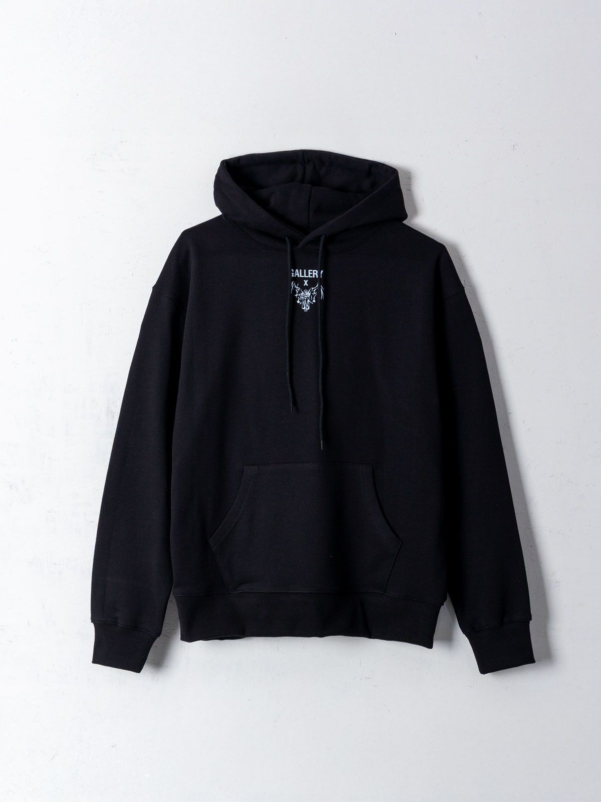 갤러리 엑스(GALLERY X) X-Angels Hoodie Black (Terry)