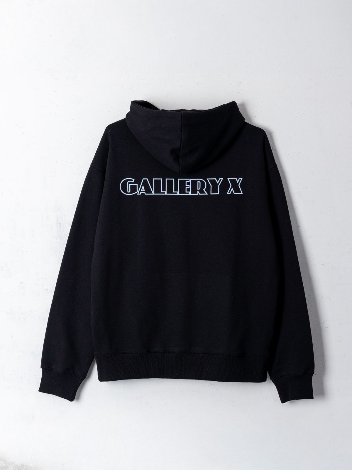 갤러리 엑스(GALLERY X) DNA X Hoodie Black (Terry)