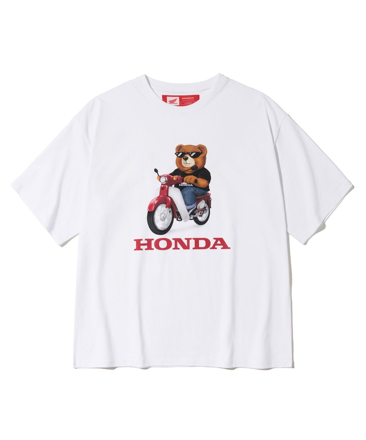 핍스 모터사이클(PHYPS MOTORCYCLE) Honda Bear T-shirt(2 colors)