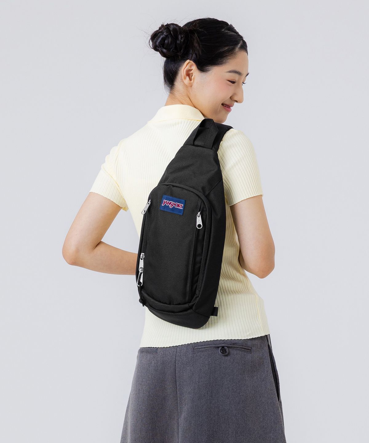 잔스포츠(JANSPORT) 무브 슬링 BLACK