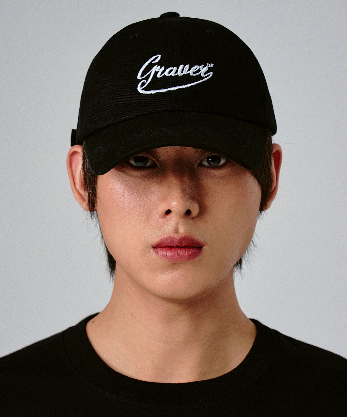 그레이버(GRAVER) [UNISEX]드로잉 그레이버 볼캡_블랙
