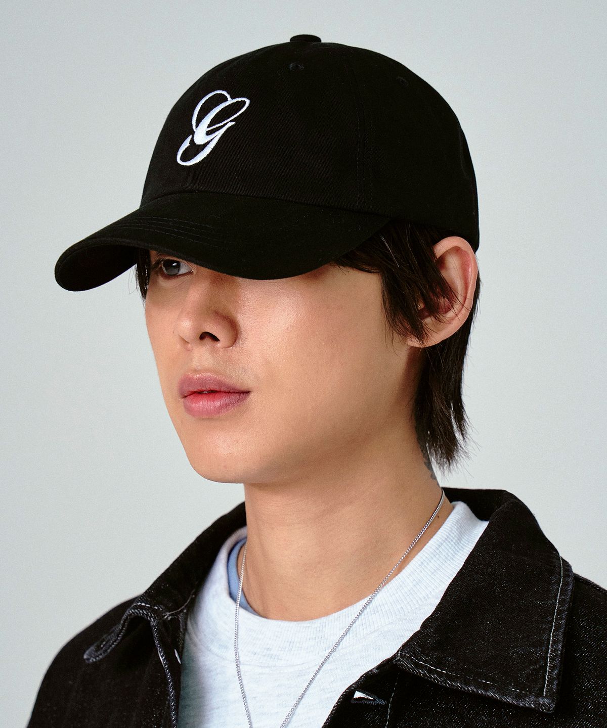 그레이버(GRAVER) [UNISEX]드로잉 G 볼캡_블랙