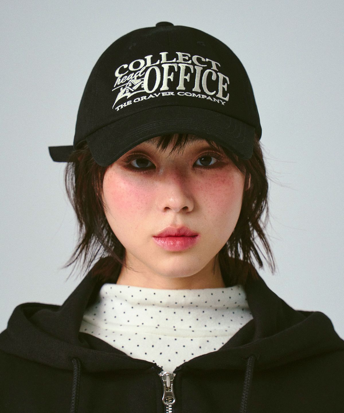 그레이버(GRAVER) [UNISEX]COLLECT OFFICE 볼캡_블랙