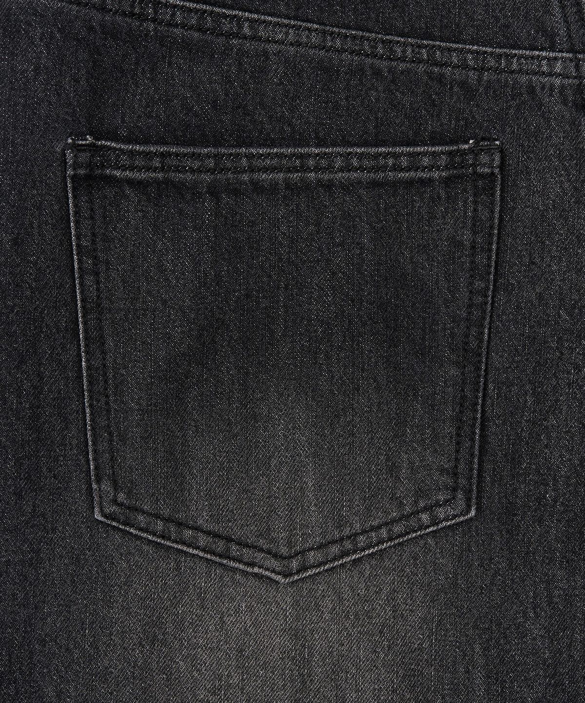 엑스컨테이너(EXCONTAINER) 인시전 버뮤다 데님 팬츠 (WASHED BLACK)
