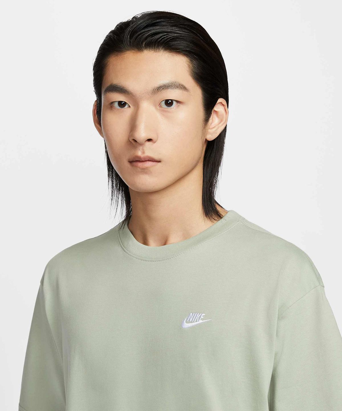 나이키(NIKE) 스포츠웨어 클럽 티셔츠 M - 제이드 호라이즌 / FV0376-370