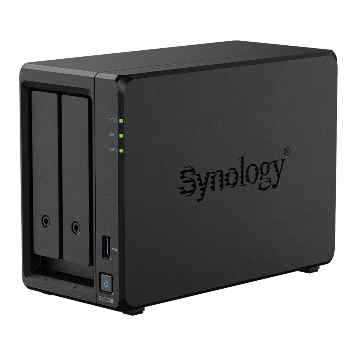시놀로지(SYNOLOGY) 나스 DS725+ (2베이) 기업용 NAS구축 서버 케이스 (하드미포함)