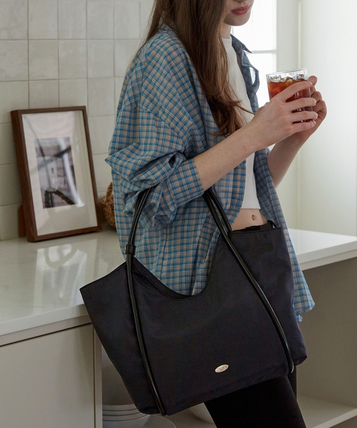 벨류엣(VALLUAT) Marenne bag_Navy