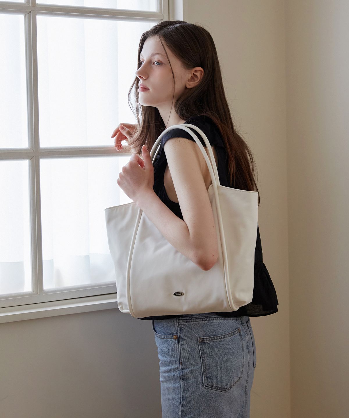 벨류엣(VALLUAT) Marenne bag_Ivory