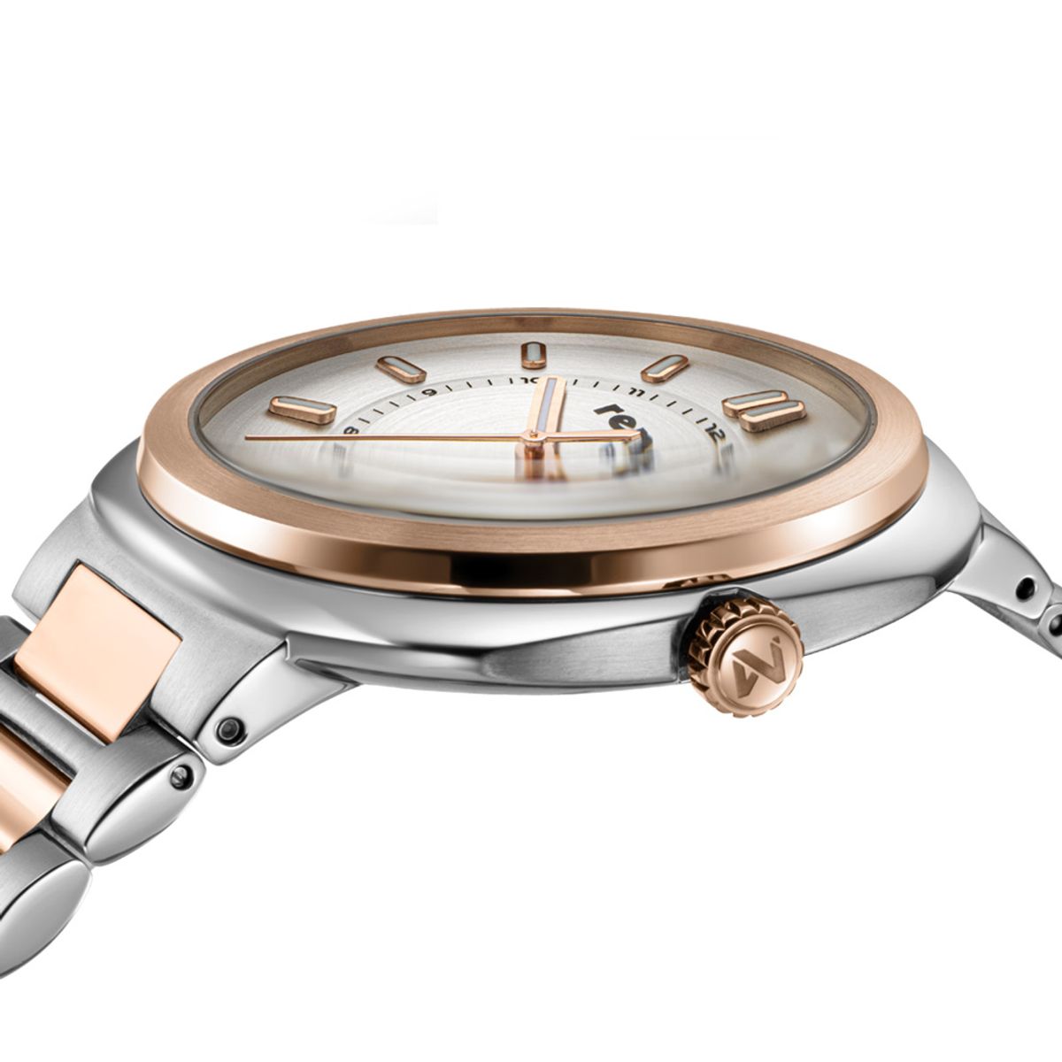 레노마 시계(RENOMA WATCH) RE2502MRCSV 커플패션시계 남성로즈골드실버