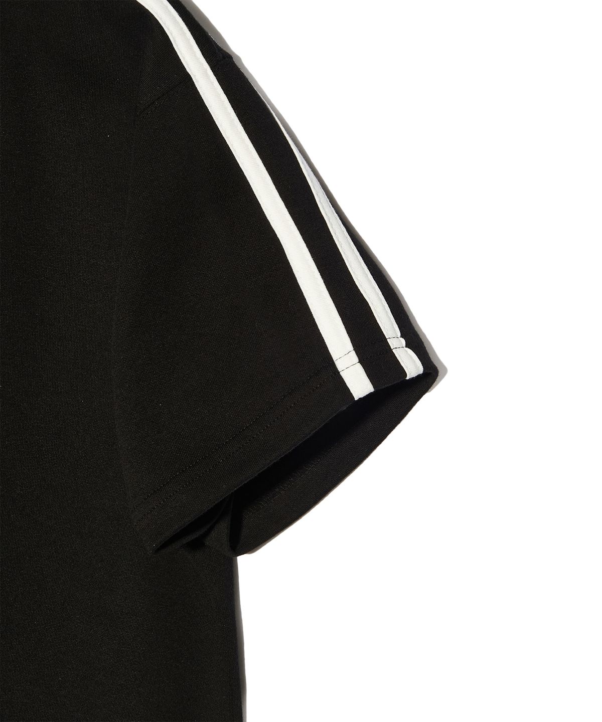 피스메이커(PIECE MAKER) [2TYPE] TRACK JERSEY HEAVY COTTON TEE (BLACK)