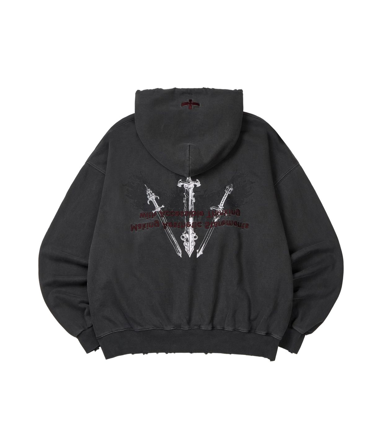 마사트(MASAT) P. valiant piercer hood _ Dark gray