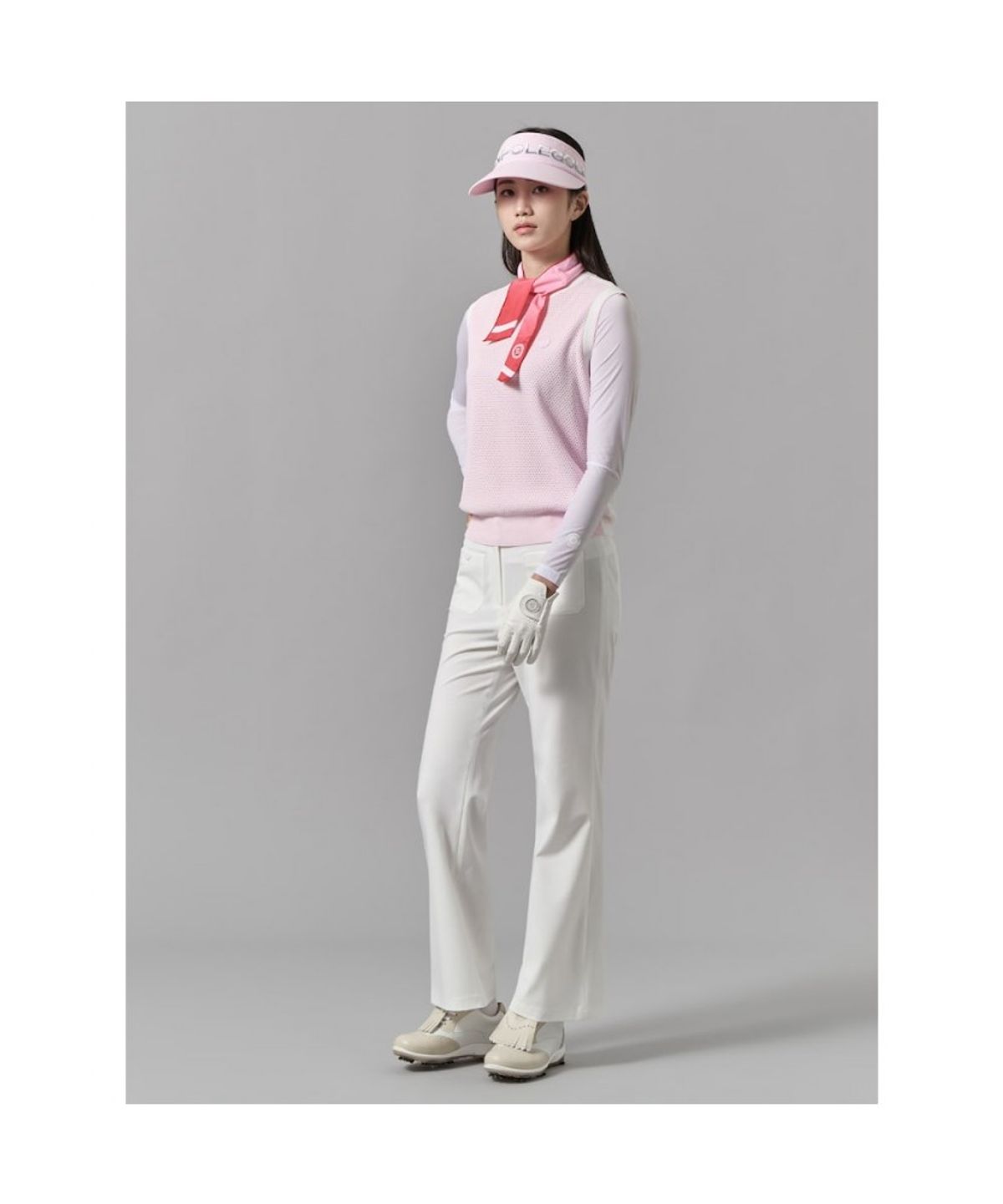빈폴 액세서리(BEANPOLE ACCESSORY) 공용 냉감스카프 - 레드