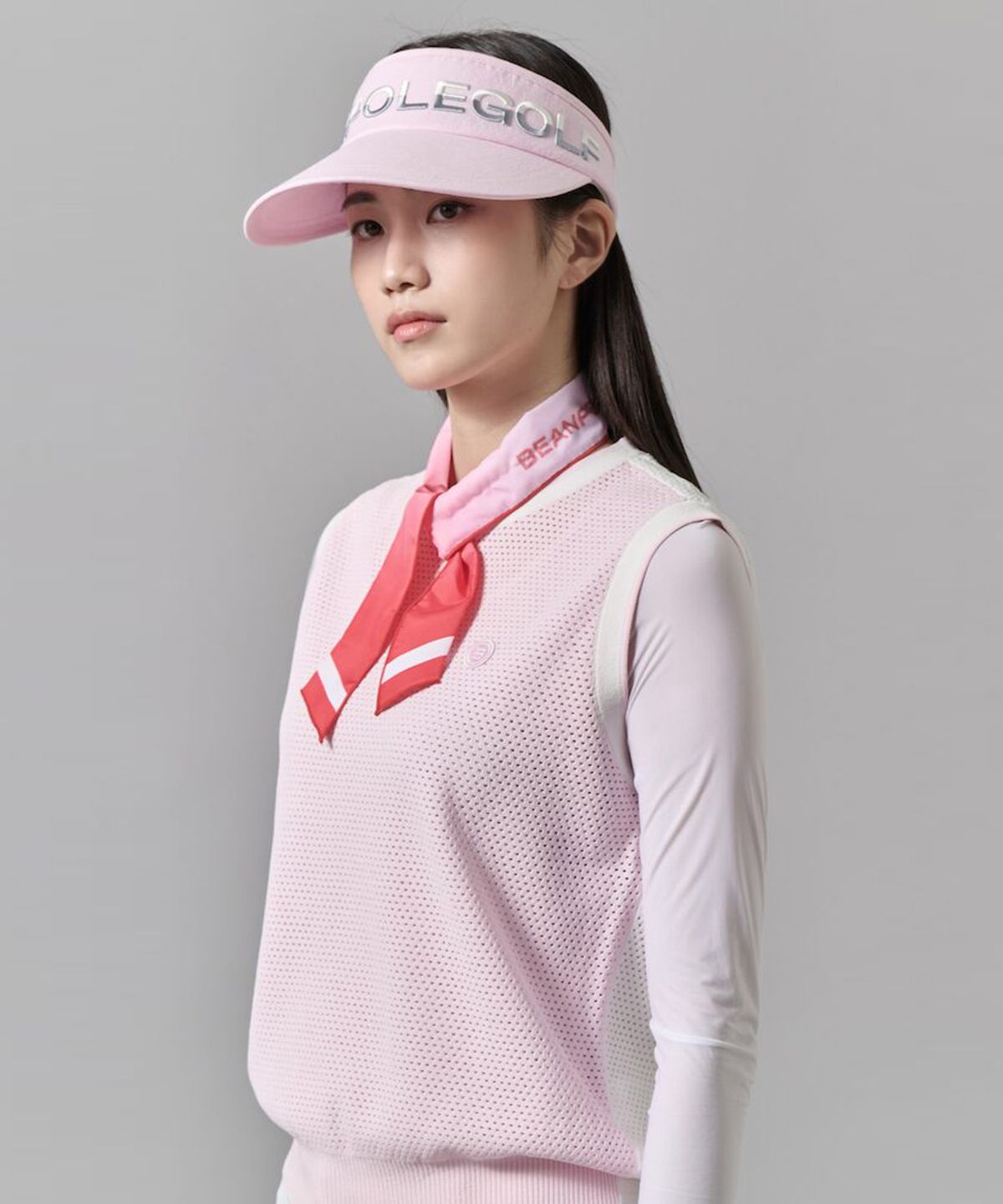 빈폴 액세서리(BEANPOLE ACCESSORY) 공용 냉감스카프 - 레드