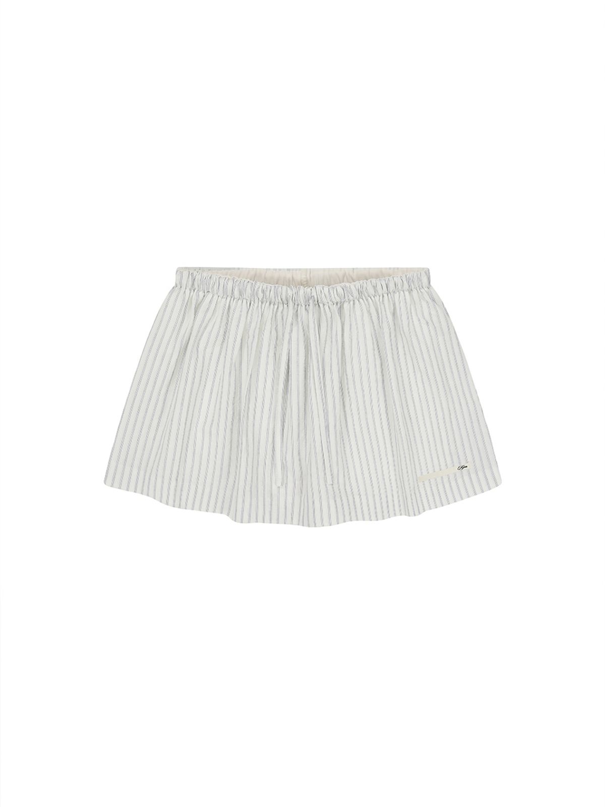 기준(KIJUN) Stripe Layered Shorts Blue