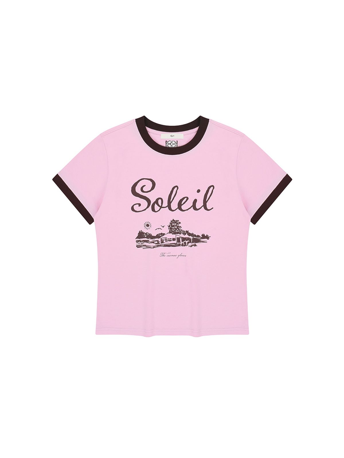 기준(KIJUN) Soleil Tee Pink